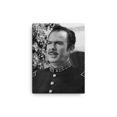 Antonio Aguilar canvas print on a plain backdrop in size 12"x16".