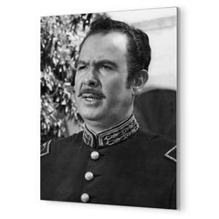 Antonio Aguilar metal print mockup