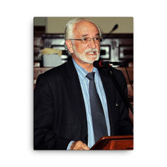 Antonio Brack Egg canvas print on a plain backdrop in size 18"x24".