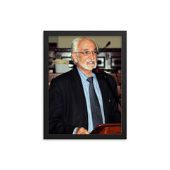 Antonio Brack Egg framed print on a plain backdrop in size 12"x16".