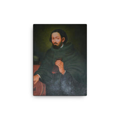 Antonio de Morga canvas print on a plain backdrop in size 12"x16".
