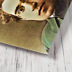 Antonio Gramsci metal print mockup