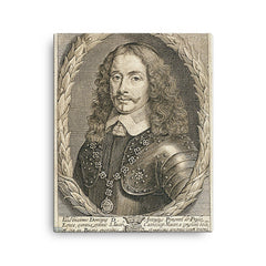 Antonio Pimentel do Prado canvas print on a plain backdrop in size 16"x20".