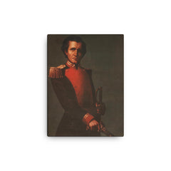 Antonio Ricaurte canvas print on a plain backdrop in size 12"x16".