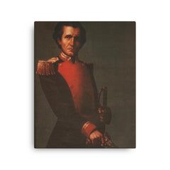 Antonio Ricaurte canvas print on a plain backdrop in size 16"x20".