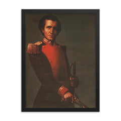 Antonio Ricaurte framed print on a plain backdrop in size 18"x24".