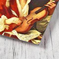 Antonio Vivaldi metal print mockup