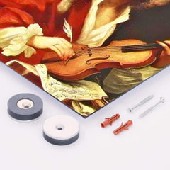 Antonio Vivaldi metal print mockup