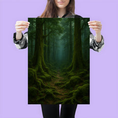 Aokigahara Forest Japan poster 3