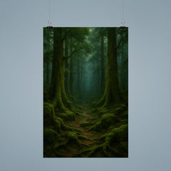 Aokigahara Forest Japan poster 9
