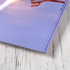 Apollo 11 Launch metal print mockup