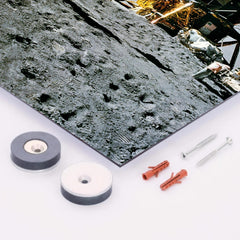 Apollo 15 metal print mockup