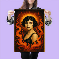 Apolonia Chałupiec as silent era icon reborn poster 3