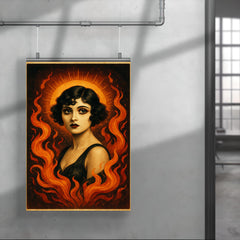 Apolonia Chałupiec as silent era icon reborn poster 4