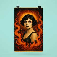 Apolonia Chałupiec as silent era icon reborn poster 6