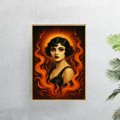 Apolonia Chałupiec as silent era icon reborn poster 7
