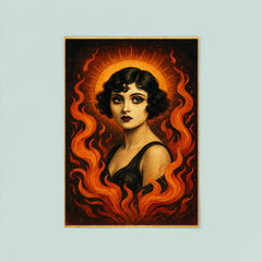 Apolonia Chałupiec as silent era icon reborn poster 8