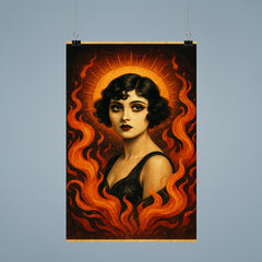 Apolonia Chałupiec as silent era icon reborn poster 9