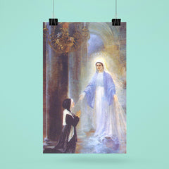 Apparition of the Virgin Mary by Thomas Georg Driendl, 1909 poster 6