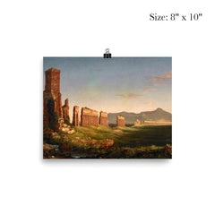 Aqueduct Near Rome by Thomas Cole, 1832 poster 4