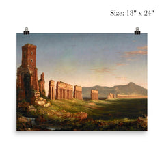 Aqueduct Near Rome by Thomas Cole, 1832 poster 5