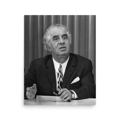 Aram Khachaturian poster on a plain backdrop in size 16"x20".