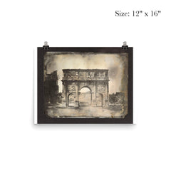 Arch of Constantine in Rome by Joseph Philibert Girault de Prangey, 1842 poster 3