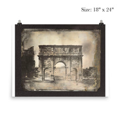 Arch of Constantine in Rome by Joseph Philibert Girault de Prangey, 1842 poster 5