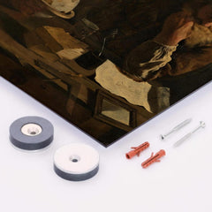 Archimedes metal print mockup