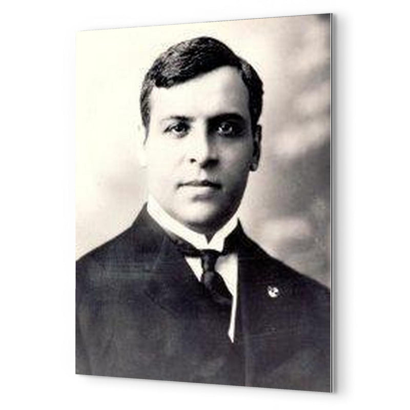 Aristides de Sousa Mendes metal print mockup