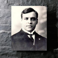 Aristides de Sousa Mendes metal print mockup