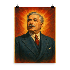 Aristides de Sousa Mendes poster on a plain backdrop in size 8"x10".