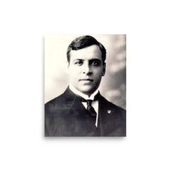 Aristides de Sousa Mendes poster on a plain backdrop in size 8"x10".