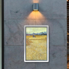 Arles: View from the Wheat Fields by Vincent van Gogh, 1888 poster 2