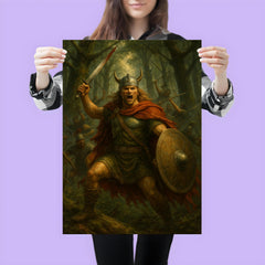 Arminius in Teutoburg forest ambush poster 3