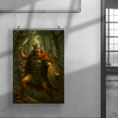 Arminius in Teutoburg forest ambush poster 4