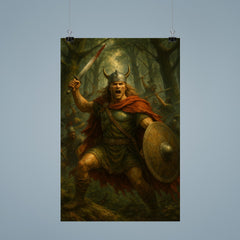 Arminius in Teutoburg forest ambush poster 9