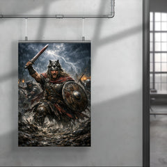Arminius in Teutoburg storm and mud poster 4