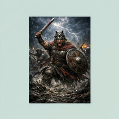 Arminius in Teutoburg storm and mud poster 8