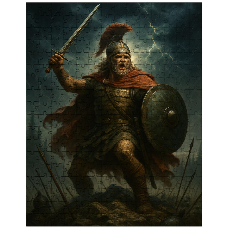 Arminius in Teutoburg storm jigsaw puzzle
