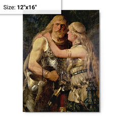 Arminius metal print on a plain backdrop in size 12"x16".