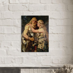 Arminius metal print mockup