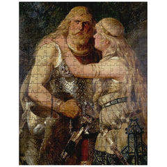 Arminius Says Goodbye to Thusnelda by Johannes Gehrts, 1884 jigsaw puzzle