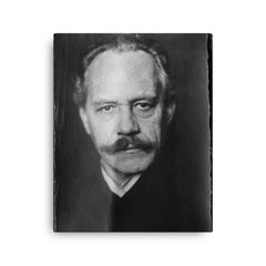 Arnold Sommerfeld canvas print on a plain backdrop in size 16"x20".
