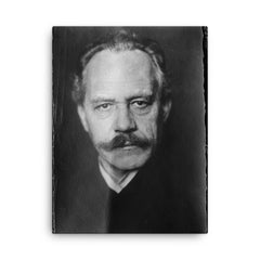 Arnold Sommerfeld canvas print on a plain backdrop in size 18"x24".