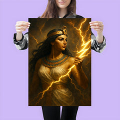 Arsinoe II with thunderbolt and diadem poster 3