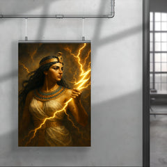 Arsinoe II with thunderbolt and diadem poster 4