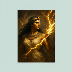 Arsinoe II with thunderbolt and diadem poster 8
