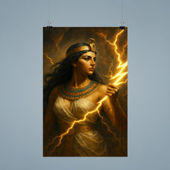 Arsinoe II with thunderbolt and diadem poster 9
