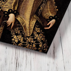 Artemisia Gentileschi metal print mockup